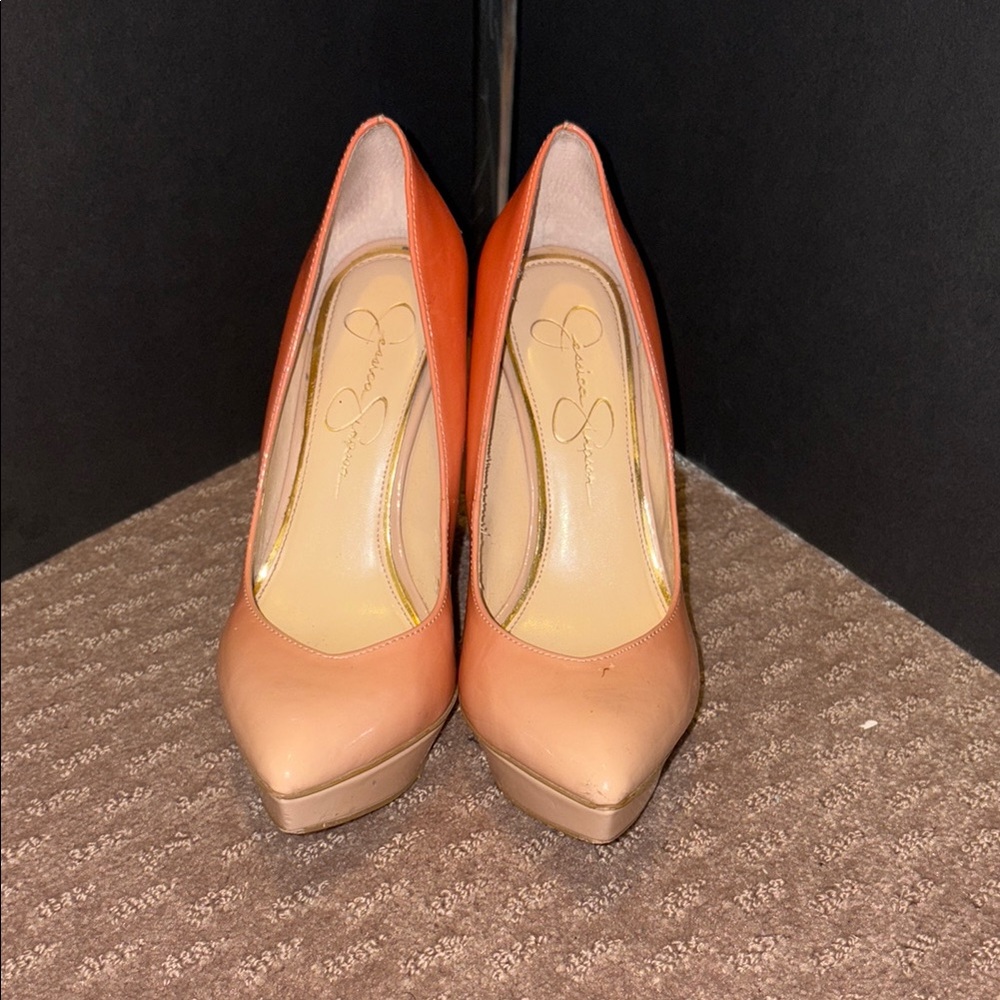 Jessica Simpson Women's Orange Pumps